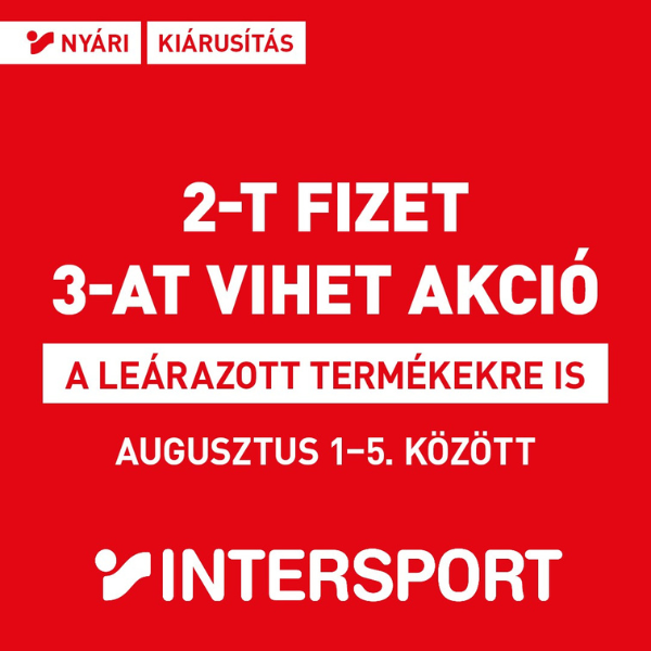 Intersport: Nyári kiárusítás