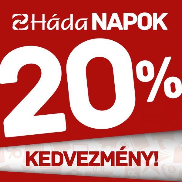 Háda: 20% kedvezmény